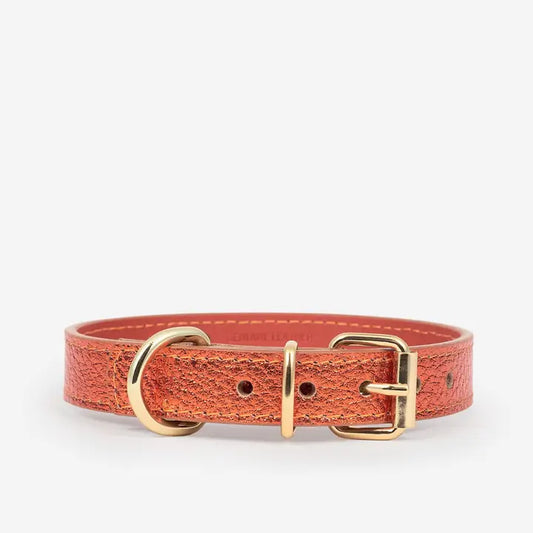 Metal - Oranje/koper halsband